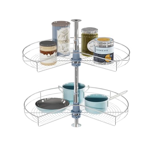 Dowell Base Cabinet Kidney Shape Dia.24 270° Lazy Susan