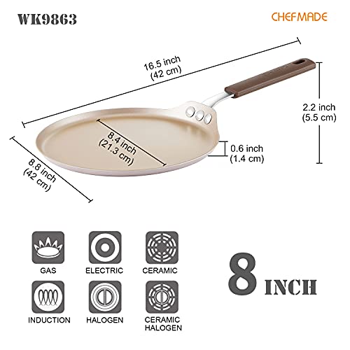 Crepe Pan with Bamboo Spreader (01 - 8")