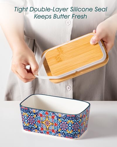 6.5" Butter Dish with Lid