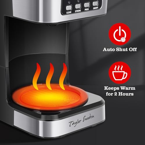 12 Cup Programmable Coffee Maker (Black)