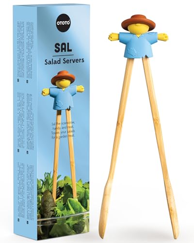 NEW OTOTO Sal Scarecrow Salad Tongs (Sal)