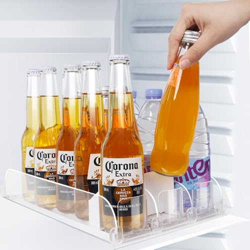 Stackable Soda Can Organizer for Refrigerator (3 Row)