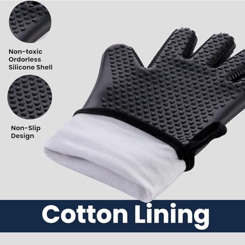 BBQ Gloves Heat Resistant (2 Count)