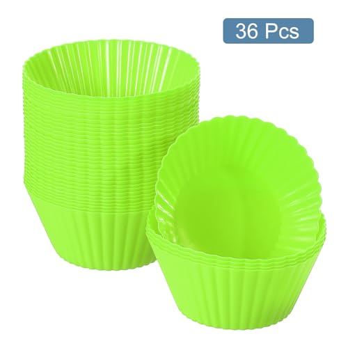 36Pcs Silicone Cupcake Liners