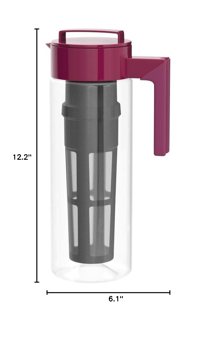 Flash Chill Iced Tea Maker (Raspberry / 2 Quart)
