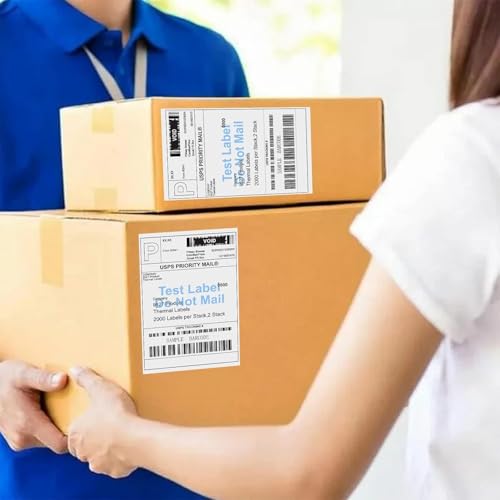 4 x 6 Thermal Labels (White / 1 Stacks | 100 Labels)