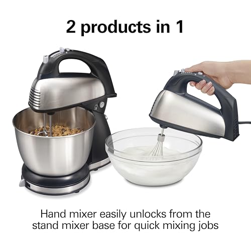 Classic Stand and Hand Mixer (Black/Stainless / 290 Watts Peak Power)