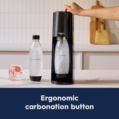 TERRA Sparkling Water Maker (Black / Starter Kit)