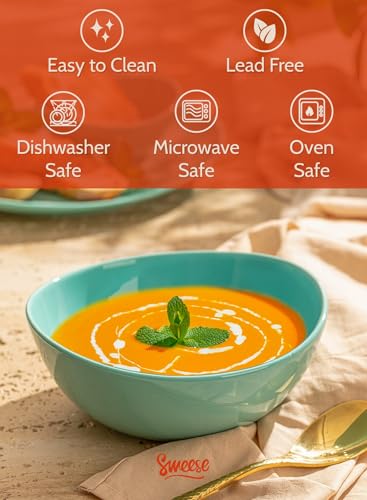 18 oz Medium Porcelain Bowls (6 Count)