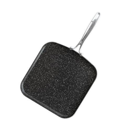Basalt Aluminum Saute Skillet (12-Inch / Nonstick Ceramic Coating)