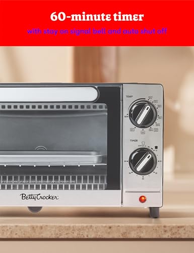 9L 2 Slice Toaster Oven (Black/Silver / 2-Slice)