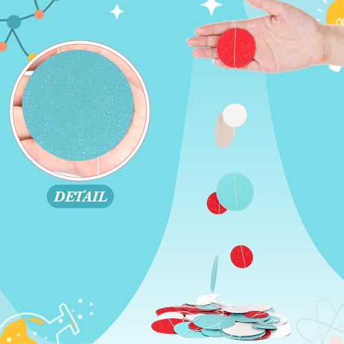 10 Pieces Circle Garland Banner Hanging (10 Count)