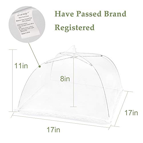 6 Pack Food Covers 17 Inch Pop (6 Count)