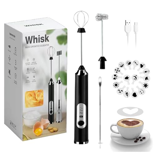 Rechargeable Milk Frother (Rechargeable / Black)