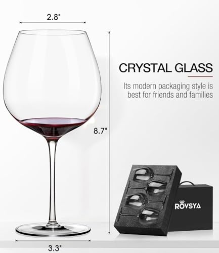 Wine Glasses Set (Set of 4-23.5oz)