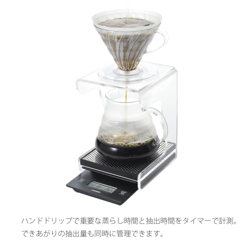 V60 Coffee Dripper Acrylic Stand With Drip Tray