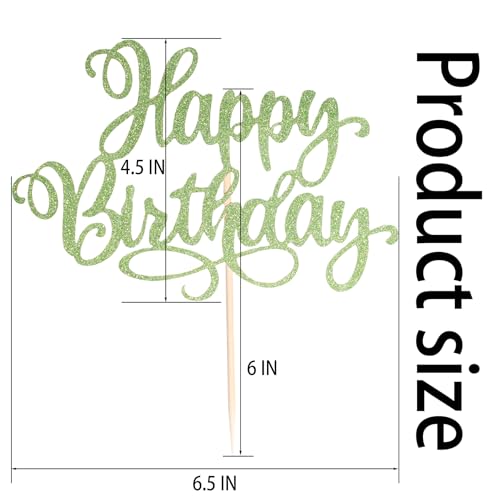 Happy Birthday Cake Toppers
