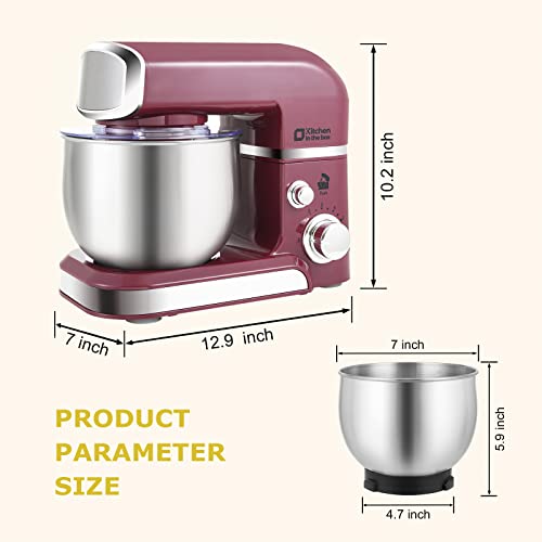 Stand Mixer 3.2Qt Small Electric Food Mixer