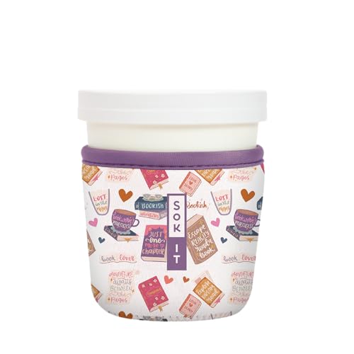 IceCreamSok Insulated Neoprene Cover (Just One More Chapter / Fits Tapered Pints)