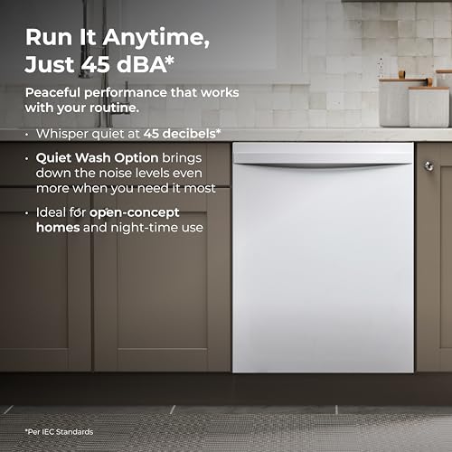 24" Built In Dishwasher (White)