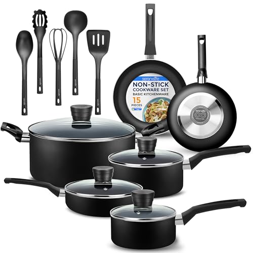 Kitchenware Pots & Pans Basic Kitchen Cookware (Black)