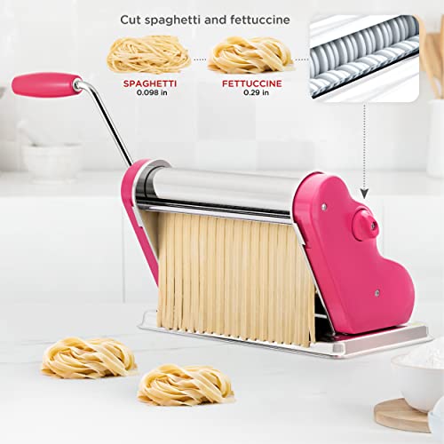 Classic 260 Pasta Maker Machine (Fuchsia)