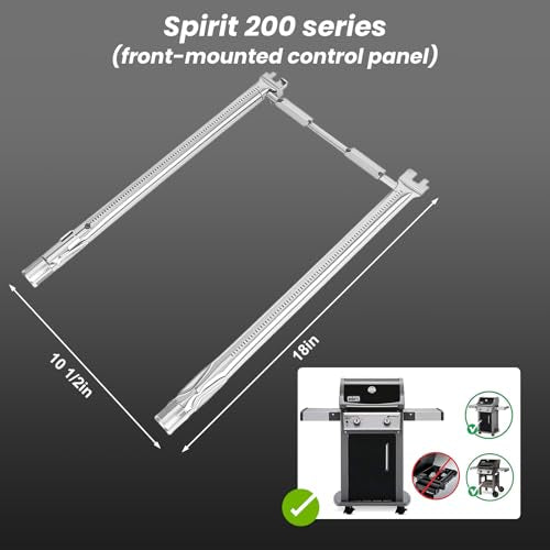 Spirit E210 Grill Replacement Parts for Weber 7635 7637 69785 Kit (17.5" x 20.5" -7637 7635 69785 Spirit 200)