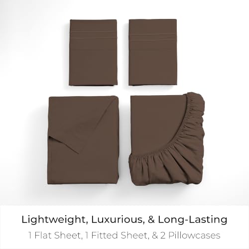 Iconic 4 Piece (1887 Brown / Queen - EXTRA DEEP pocket)