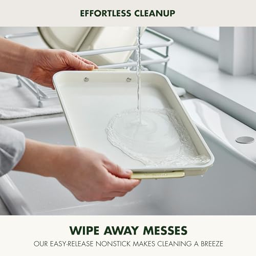 Bakeware 13" x 9" Quarter Sheet Pan (13" x 9" Quarter Sheet Pan / Cream)