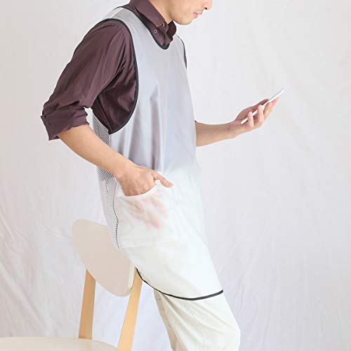 100% Waterproof Cross Back Apron With Pockets For Women Men Dishwashing