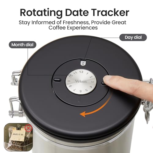 Coffee Canister (Iced Silver / 39 oz)