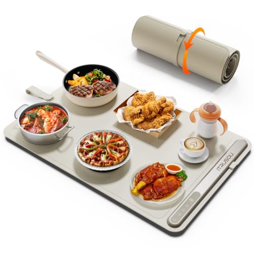Warming Mat for Food (Beige / Large)