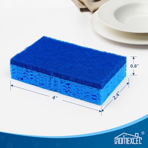 Sponges Kitchen 72 Pack (Blue-rectangle)