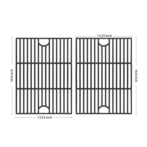 Grill Grates for Nexgrill 4 Burner 720 (Cast Iron Cooking Grates)