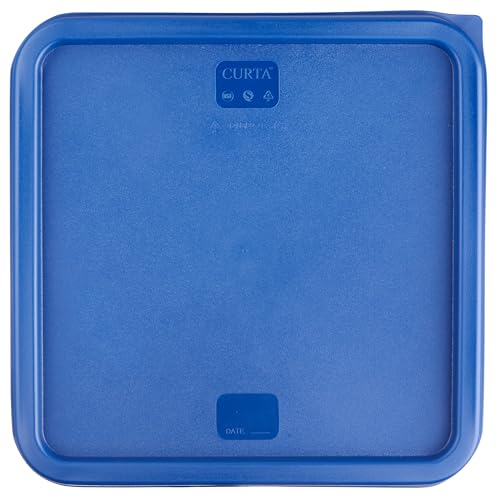 4 Pack Food Storage Containers with Blue Lids (12.0 Qt 4-Pack(Blue Lids))