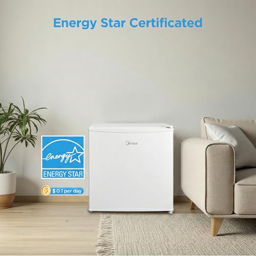 1.7 Cu.ft Mini Fridge (White / 1.7 Cubic Feet)