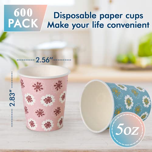 5 oz Paper Cups (5OZ - Blue and Pink)