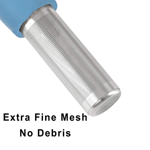 Stainless Steel Tea Infuser for Loose Leaf Tea (Blue)