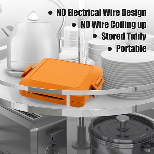 2-in-1 Microwave Sandwich Maker & Waffle Maker, Microwave Grill
