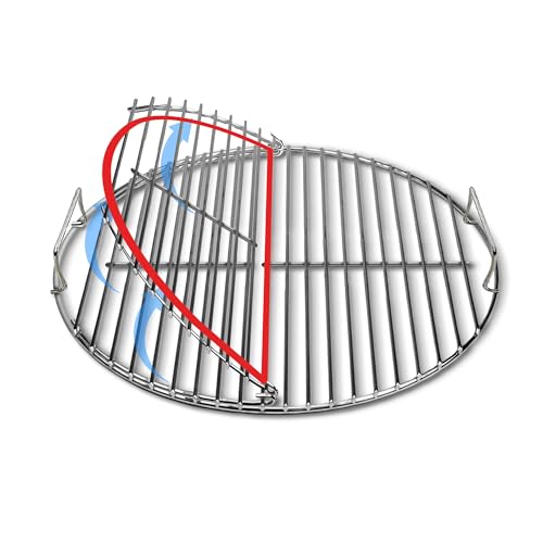 SnS Grills EasySpin Charcoal Grill Cooking Grate (EasySpin Grill Grate / 18")