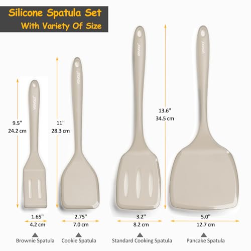 Silicone Spatula Set (Khaki)