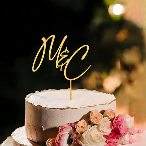 Personalized Wedding Cake Topper