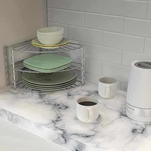 3 Tier Counter Corner Shelf Organizer