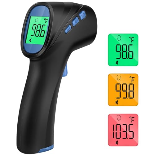 Forehead Thermometer for Adults and Kids (Black)