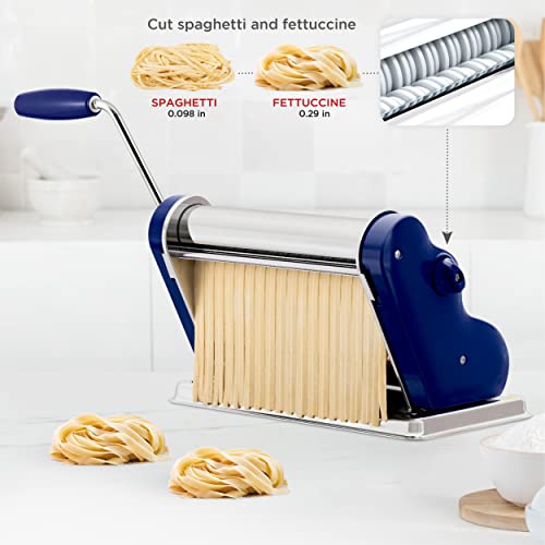 Classic 260 Pasta Maker Machine (Navy Blue)