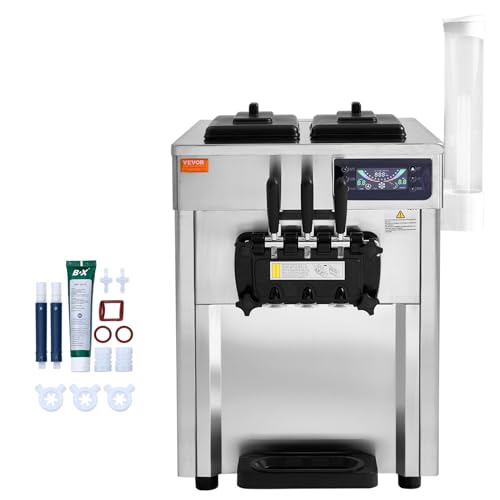 Commercial Ice Cream Machine (New Countertop 3 Flavors Flagship Model)