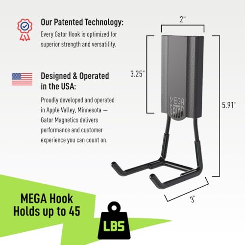 MEGA 3 in Open Hooks (3 Inch / Open)