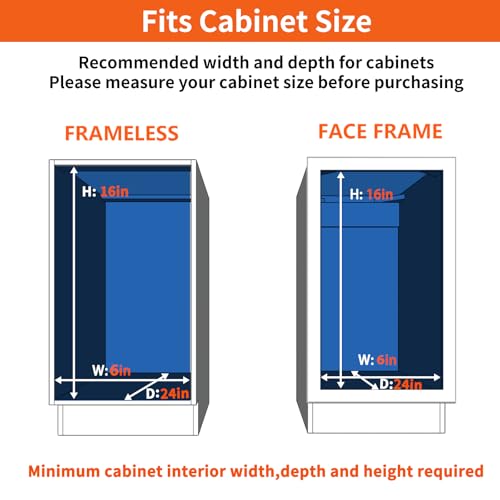 Individual Pull Out Cabinet Organizer