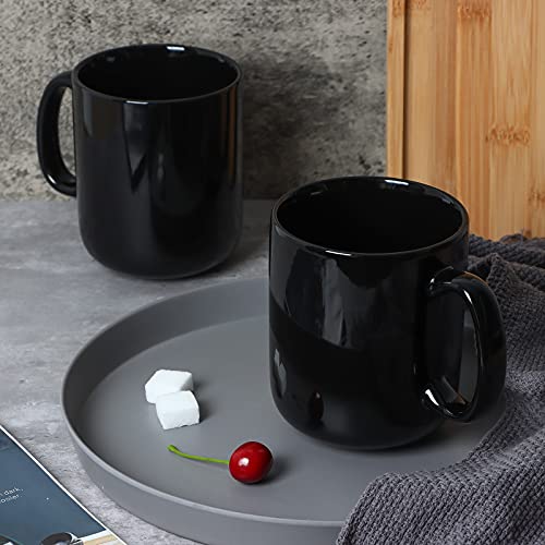 20 OZ Large Coffee Mug (Black)