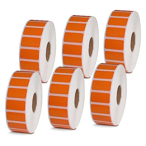1" x 0.5" 25 mm x 13 mm (1 in x 0.5 in / Orange)